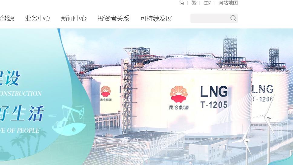 昆侖能源股價見突破