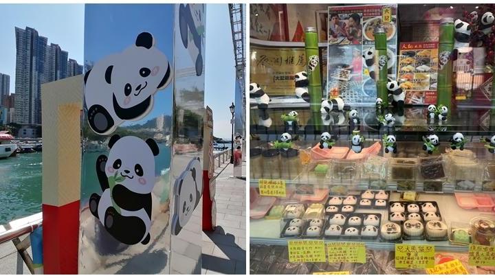 「處處有熊貓」活動都是在國慶日前後進行，屬於短期性活動。(資料圖片)