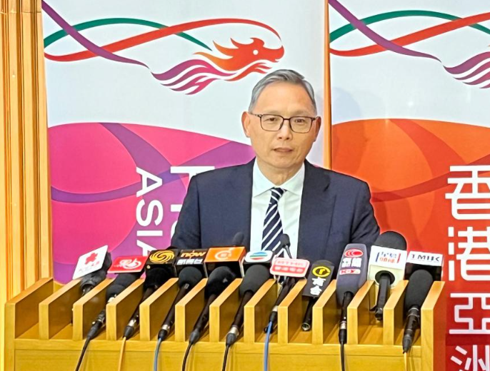 保安局副局長卓孝業表示，今年首7個月整體罪案超過5萬4千宗，按年上升7.9%，主要由於受詐騙及勒索的升幅所帶動。(港台圖片)