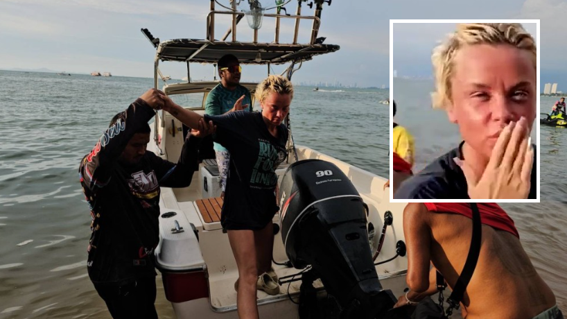 醉娃俄妹跳海喪游8公里「盪失路」7小時後終獲救