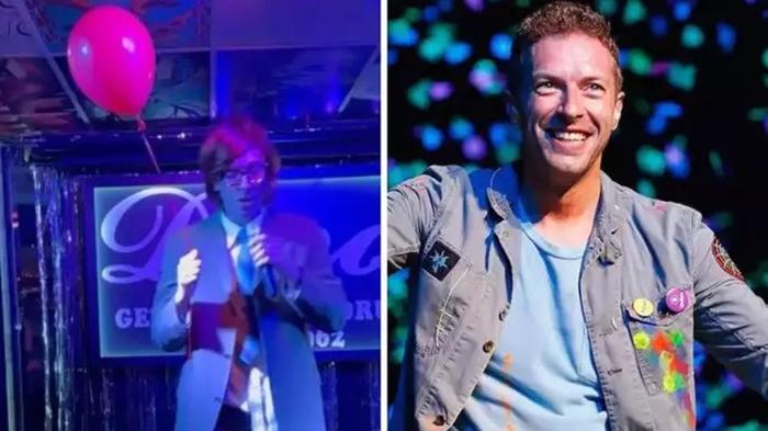 Coldplay主音Chris Martin扮上班族唱歌騙酒客(有片)