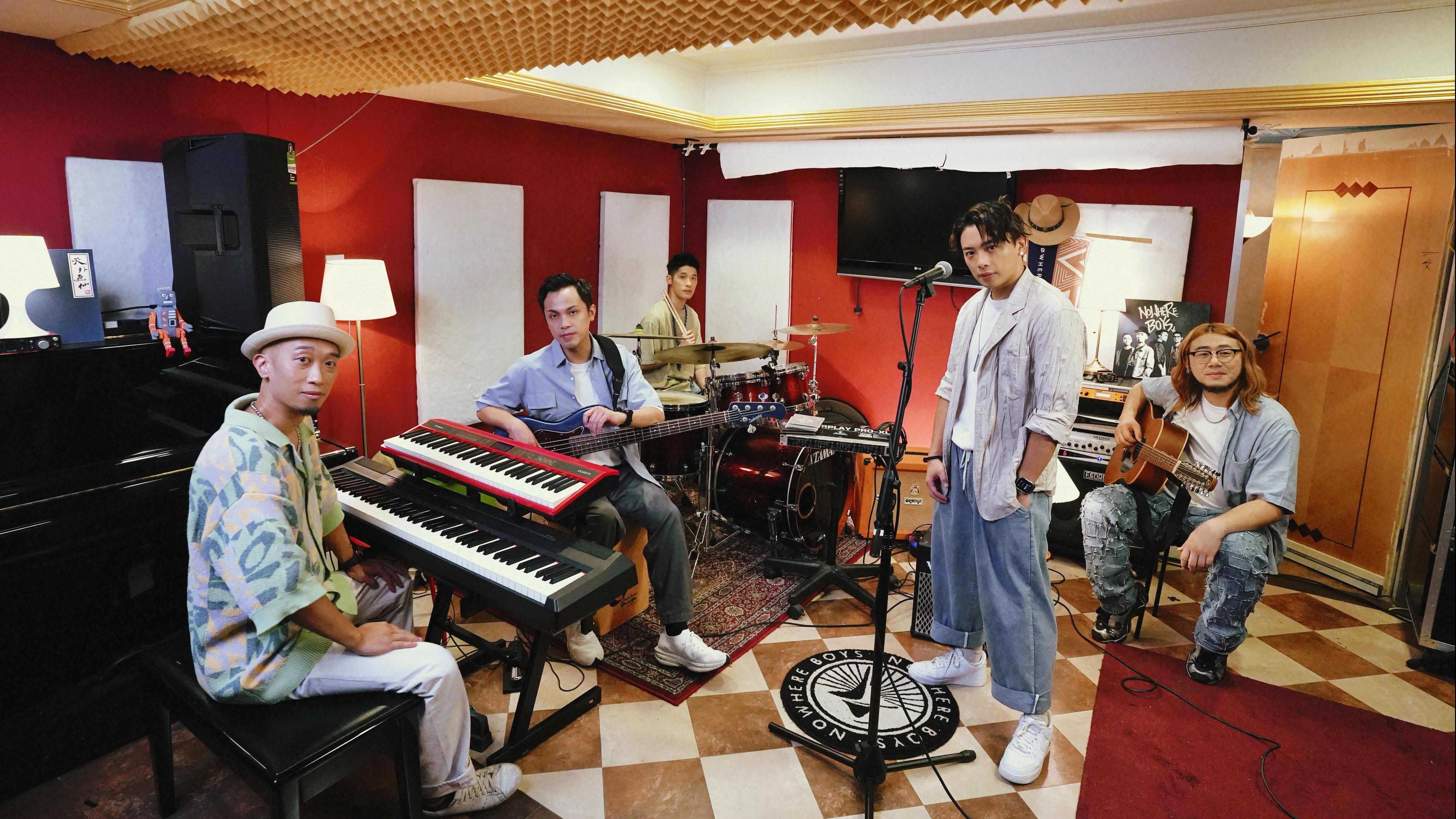 Nowhere Boys新歌MV扮鬧交爆笑料  主音Van為十月演唱會成功甩肉30磅