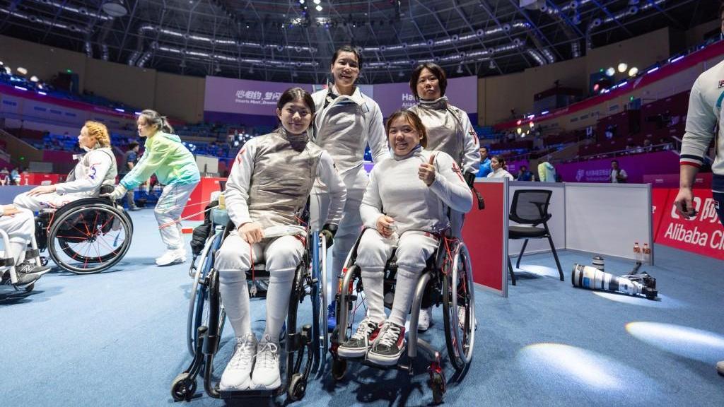 巴黎殘奧｜輪椅劍擊港隊范珮珊女子佩劍A級賽32強出局
