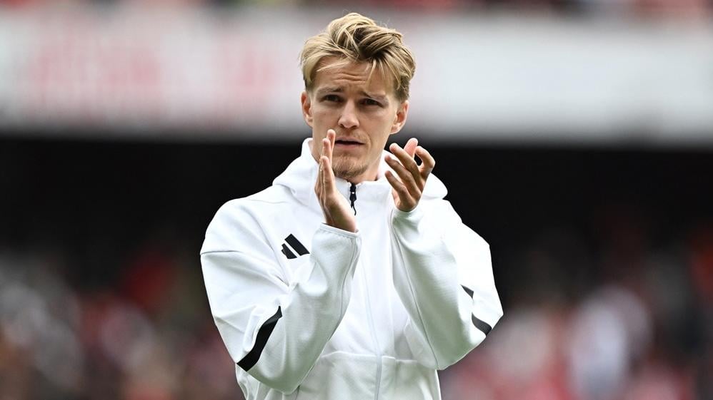 阿仙奴中場奧迪加特。(路透社)