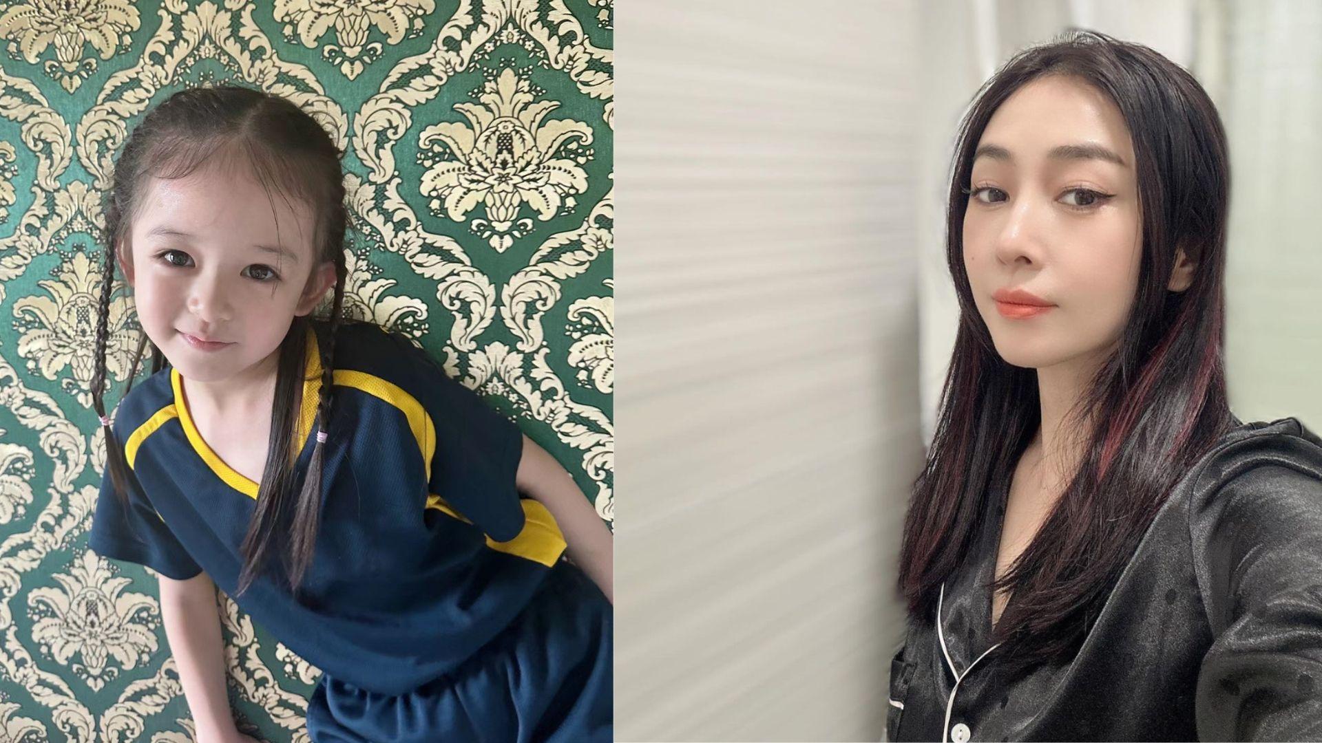 賈曉晨6歲大女「小飯兜」顏值極高 被爆嬌生慣養腳不沾地