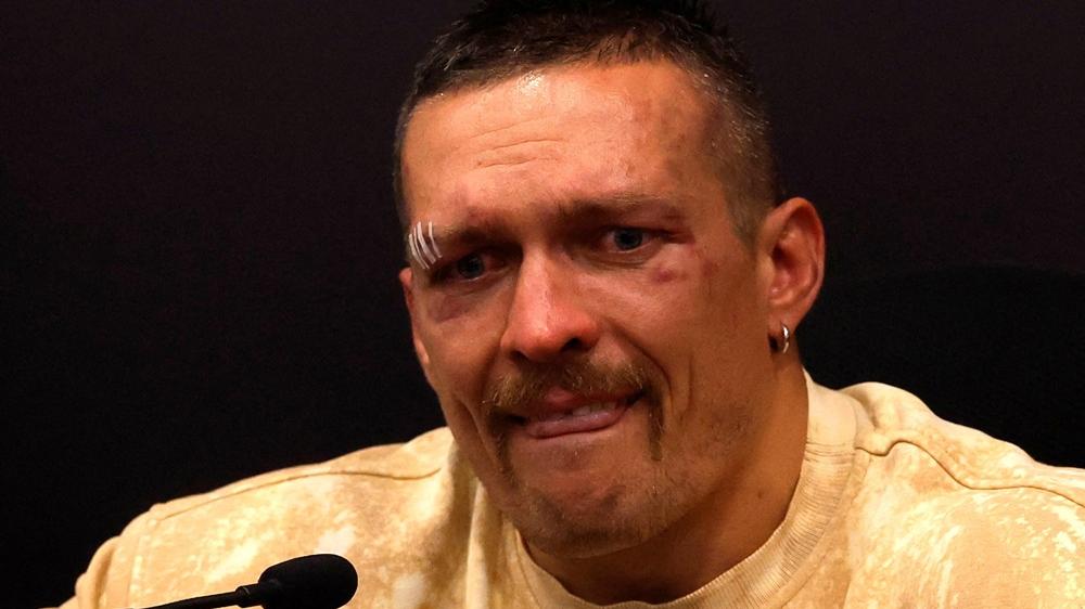 烏克蘭拳王烏斯克。(路透社)