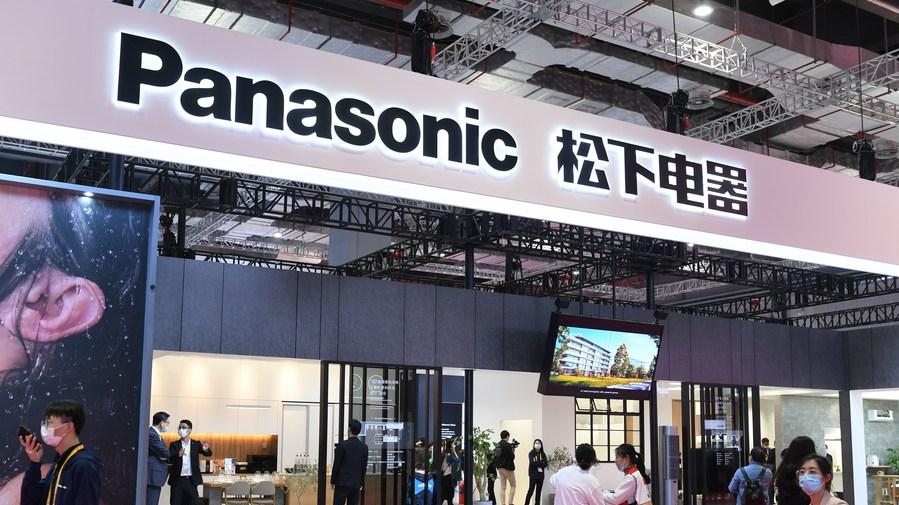 松下2020年在上海擺展覽。（新華社資料圖片）