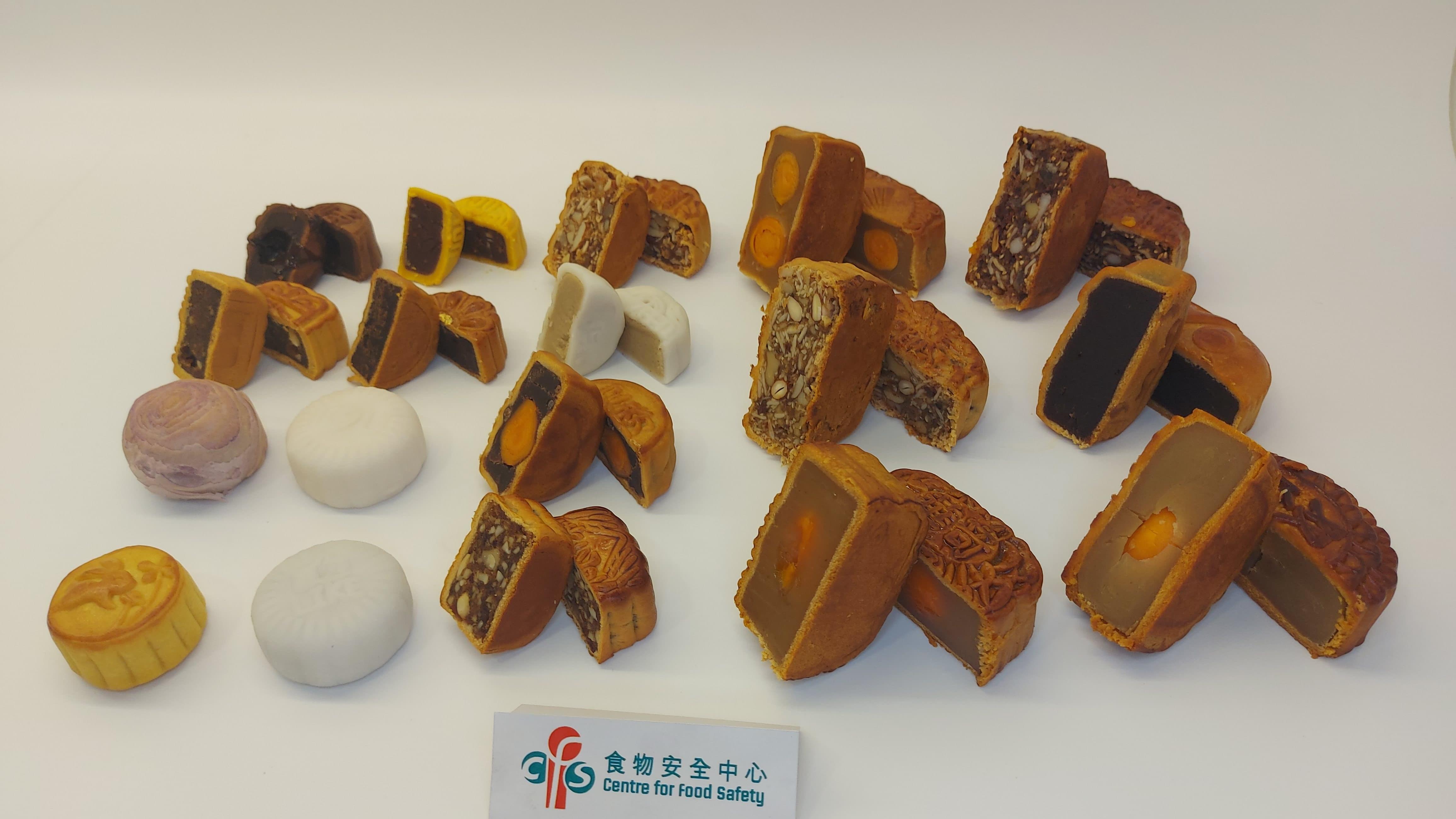 食安中心公布一項有關月餅的時令食品調查結果，179樣本全數通過檢測。(政府新聞署)