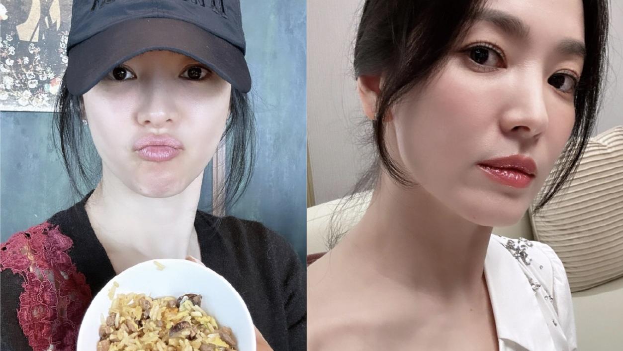 宋慧喬分享台灣行咀嘟嘟照 素顏亮相顏值仍在線