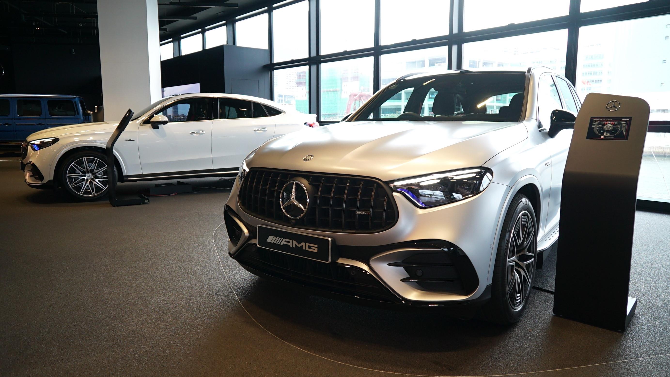 平治Mercedes-AMG GLC 43 4MATIC Coupé及GLC 43 4MATIC SUV　新造型微混能轎跑
