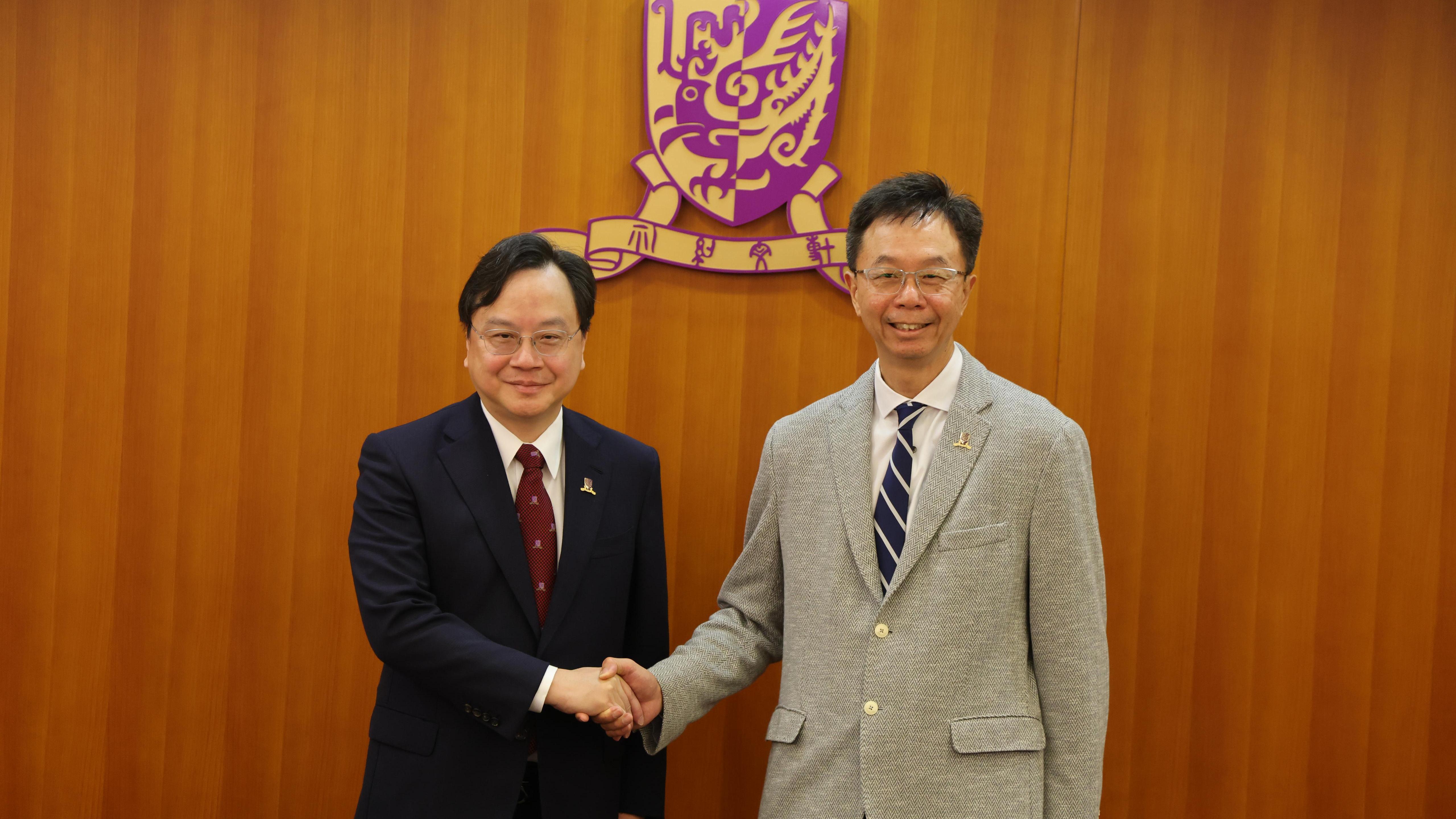 盧煜明獲任中大下任校長