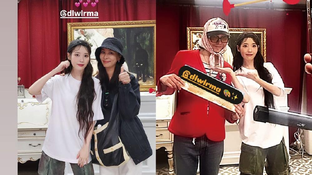 G-Dragon 高素榮晒IU演唱會合照