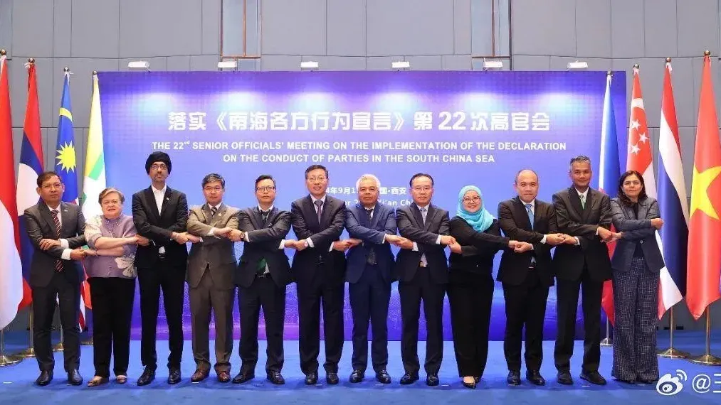 中菲南海衝突不斷　中國與東盟再籲加快磋商行為準則