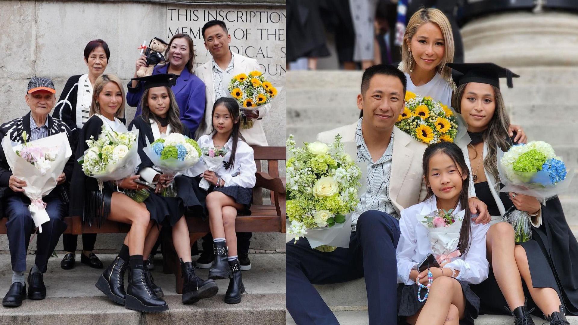 周焯華大女UCL一級榮譽畢業 洗米嫂感安慰︰為你自豪