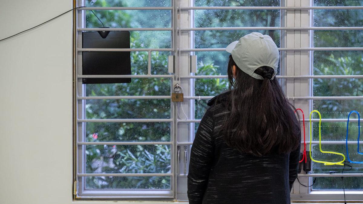 Christy之前面對重重壓力，一度想過自殺。(陳奕釗攝)