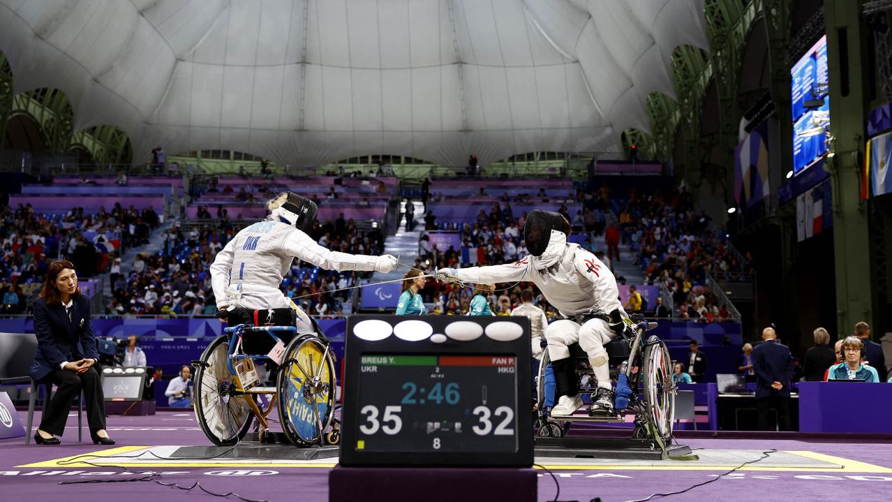 巴黎殘奧｜女子花劍團體賽　港隊殺入四強戰