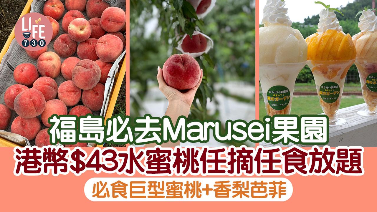 日本旅遊｜福島必去Marusei果園！ 港幣$43水蜜桃任摘任食放題 必食巨型蜜桃+香梨芭菲