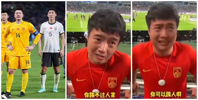 世盃外｜國腳嘆與日本差距太大「已盡力」 球迷：踢不過人家可以踢人