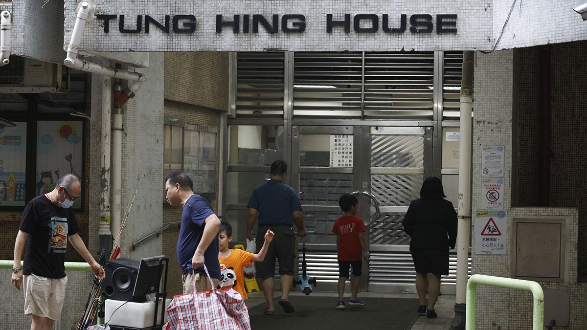 利東邨東興樓。(資料圖片)