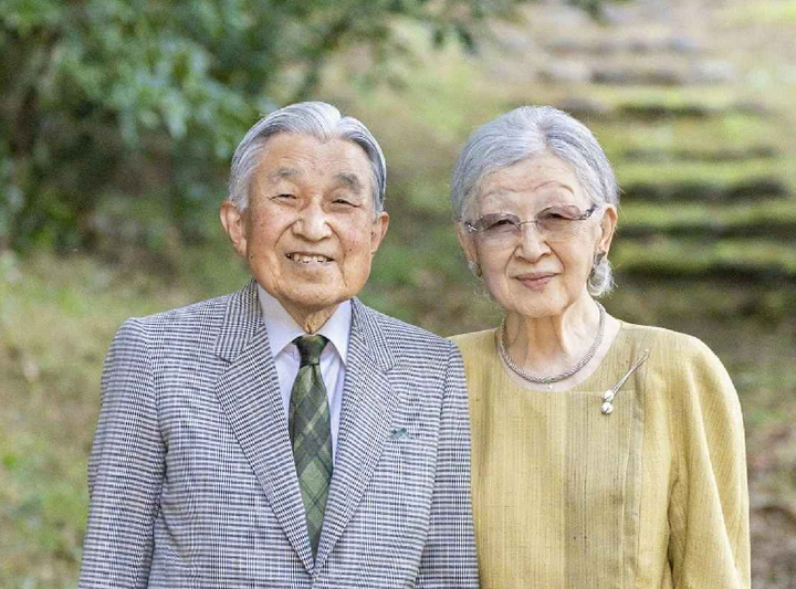 美智子本月20日將迎來90歲大壽，近年與上皇明仁減少公開活動。(資料圖片)