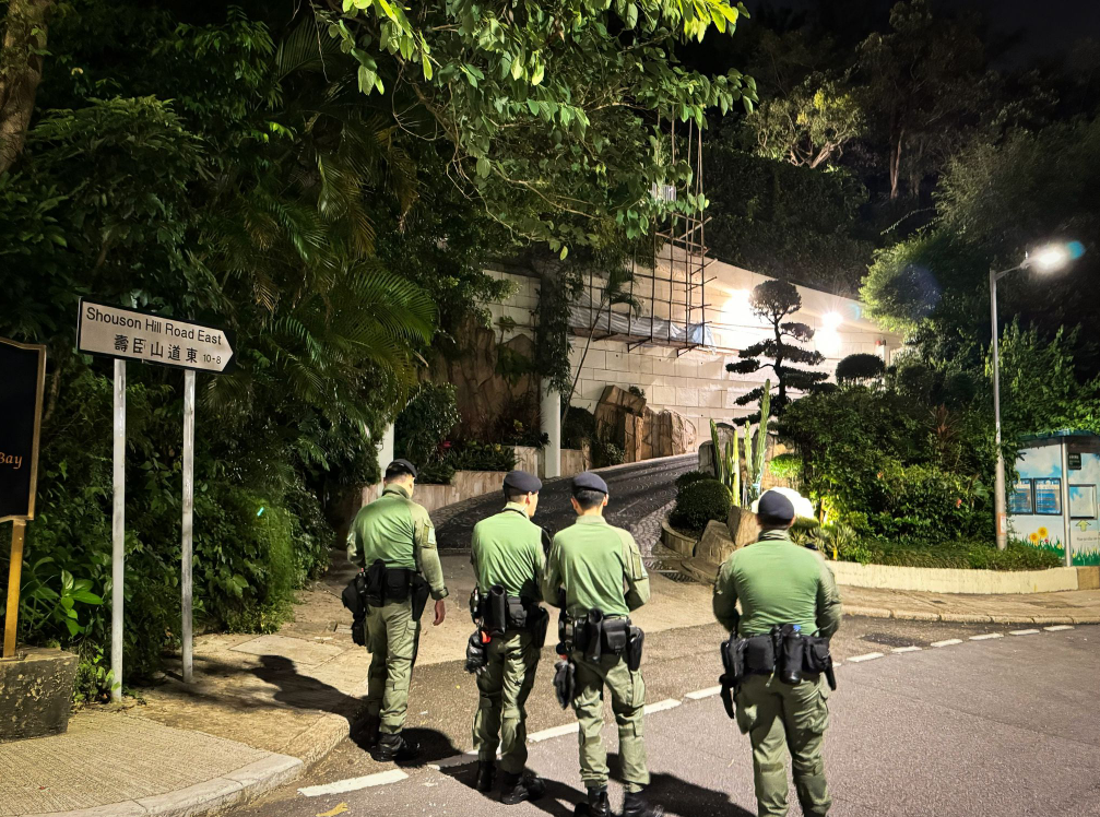 警方聯同飛行服務隊重陽節長周末海陸空展開反爆竊行動。