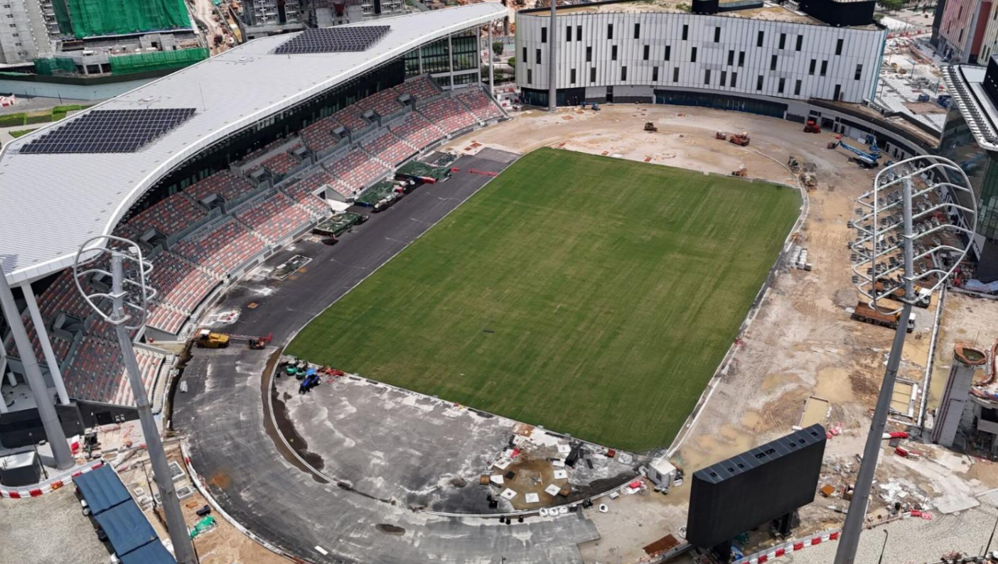 啟德青年運動場下周日（27日）首場測試賽將是一場本地足球賽 (資料圖片)