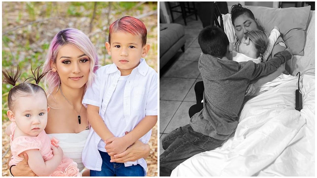 單親癌媽為自己喪禮籌款，獲捐近千萬遺愛子女。(X)