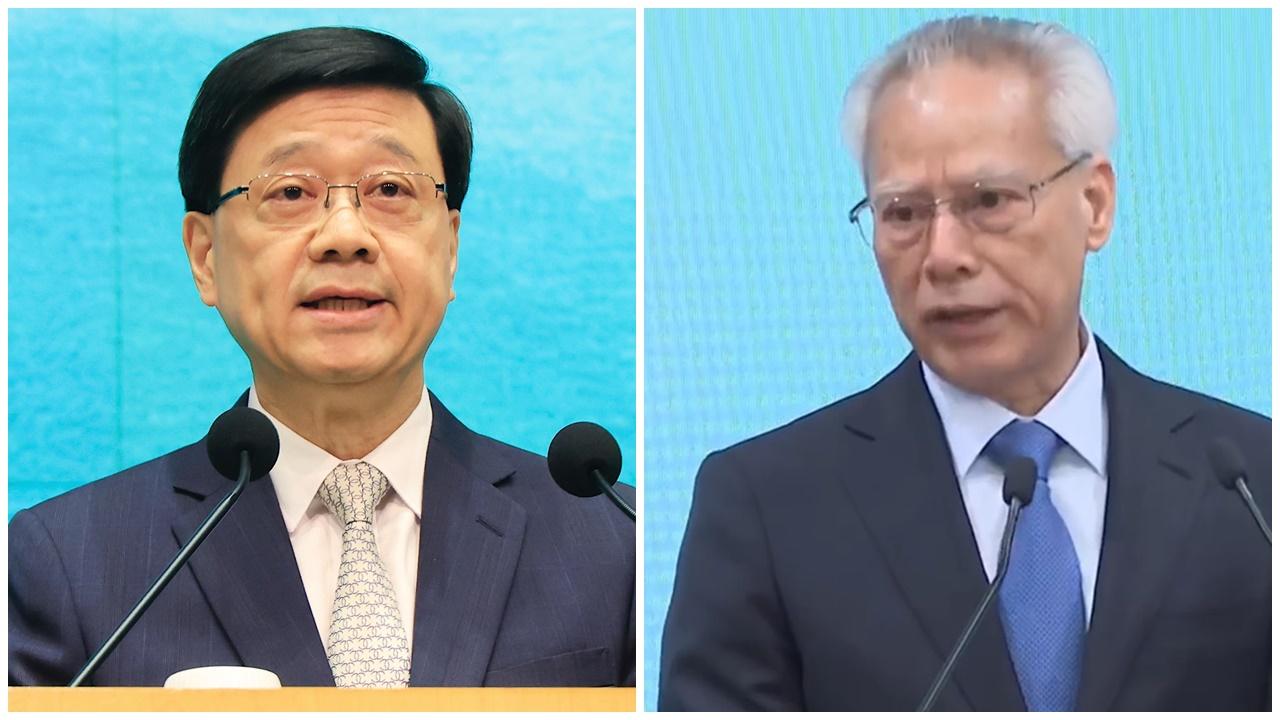 澳門特首選舉，李家超恭賀岑浩輝當選，冀優勢互補互利共贏。