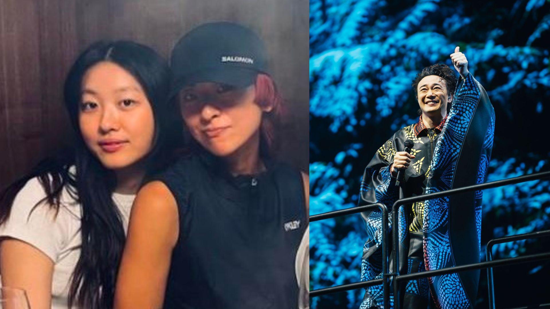 陳奕迅杭州開騷再獲游泳隊支持 唱《天下無雙》隔空賀愛女康堤生日