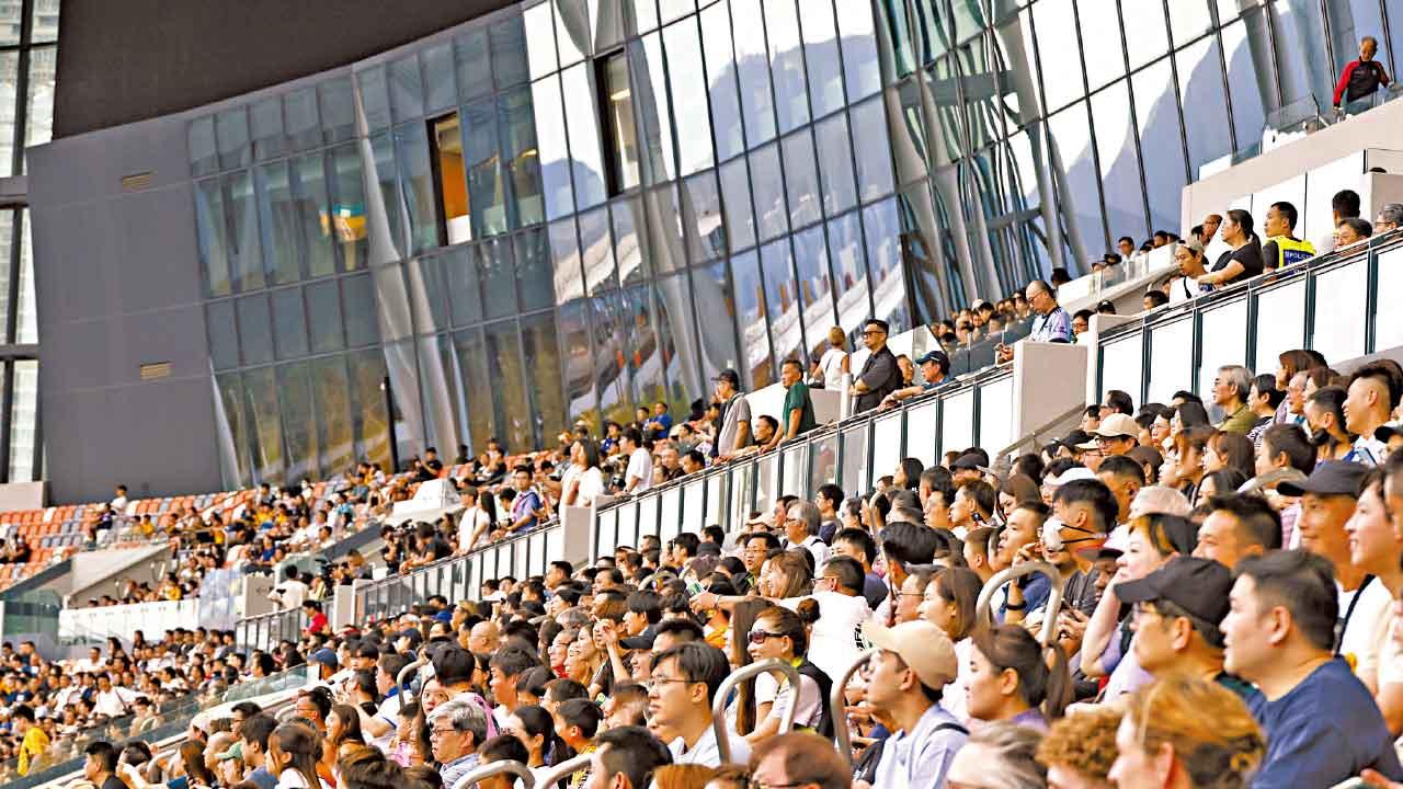 啟德體育園首場測試順利過關  陳國基：未來多20場演練 下月欖球賽3千觀眾門票公售