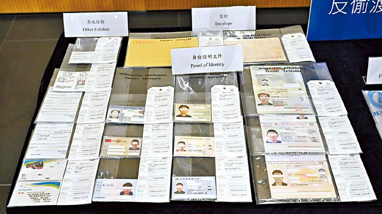 涉偽證偷渡案 三漢判囚22至34個月