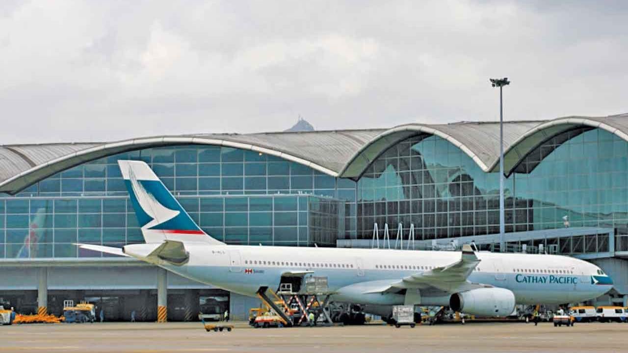 國泰一輛飛往紐約的航班急降羽田機場。(資料圖片)