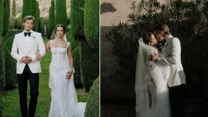 《怪奇物語》米莉芭比布朗5月秘婚 甜晒意大利莊園婚照