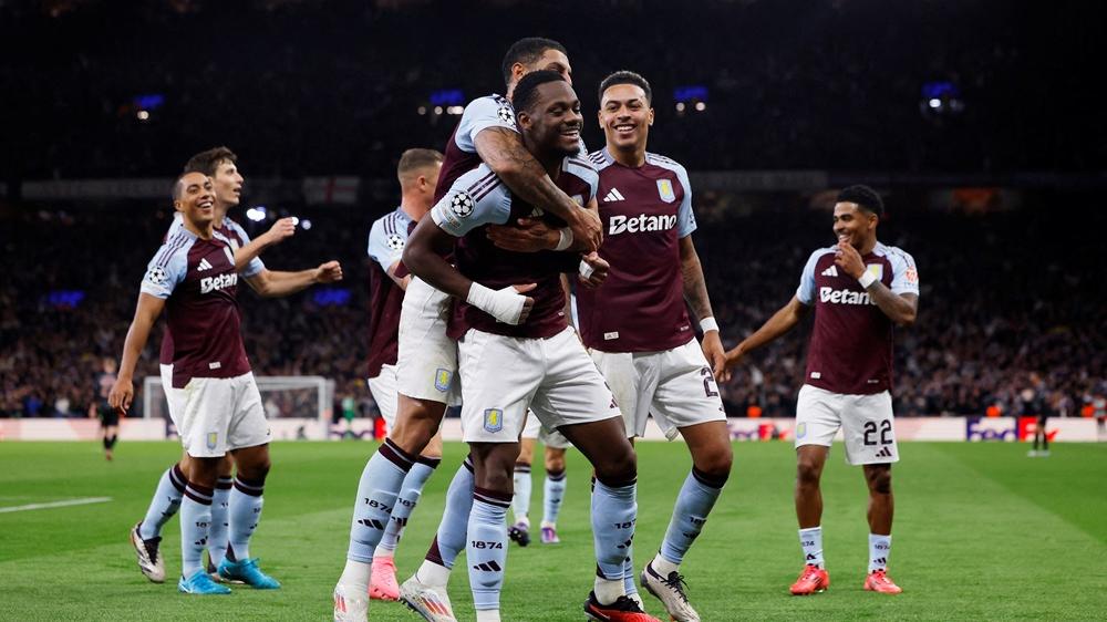 杜蘭一箭定江山為阿士東維拉擊敗拜仁慕尼黑。(路透社)