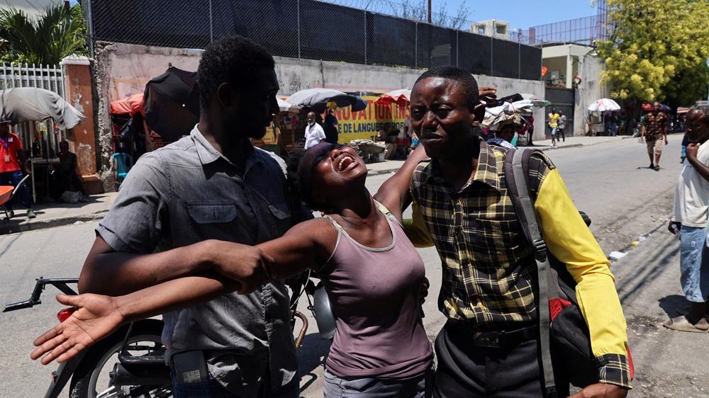 加勒比海的海地因為幫派衝突令治安惡化。(路透社)