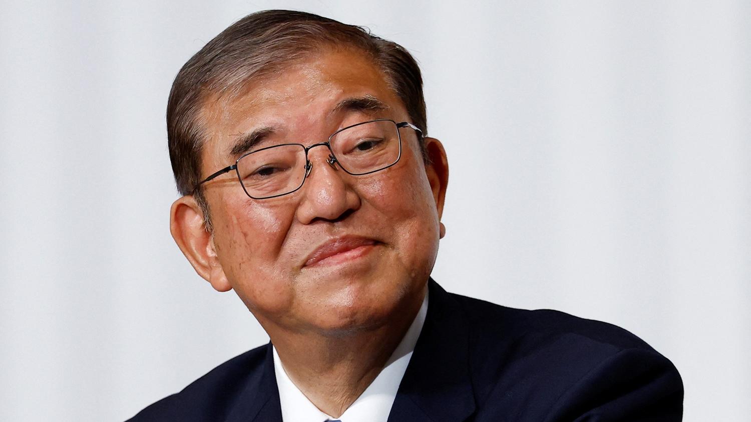 日本首相石破茂。(路透社)