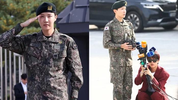 J-HOPE@BTS退伍 Jin做人肉咪架迎接