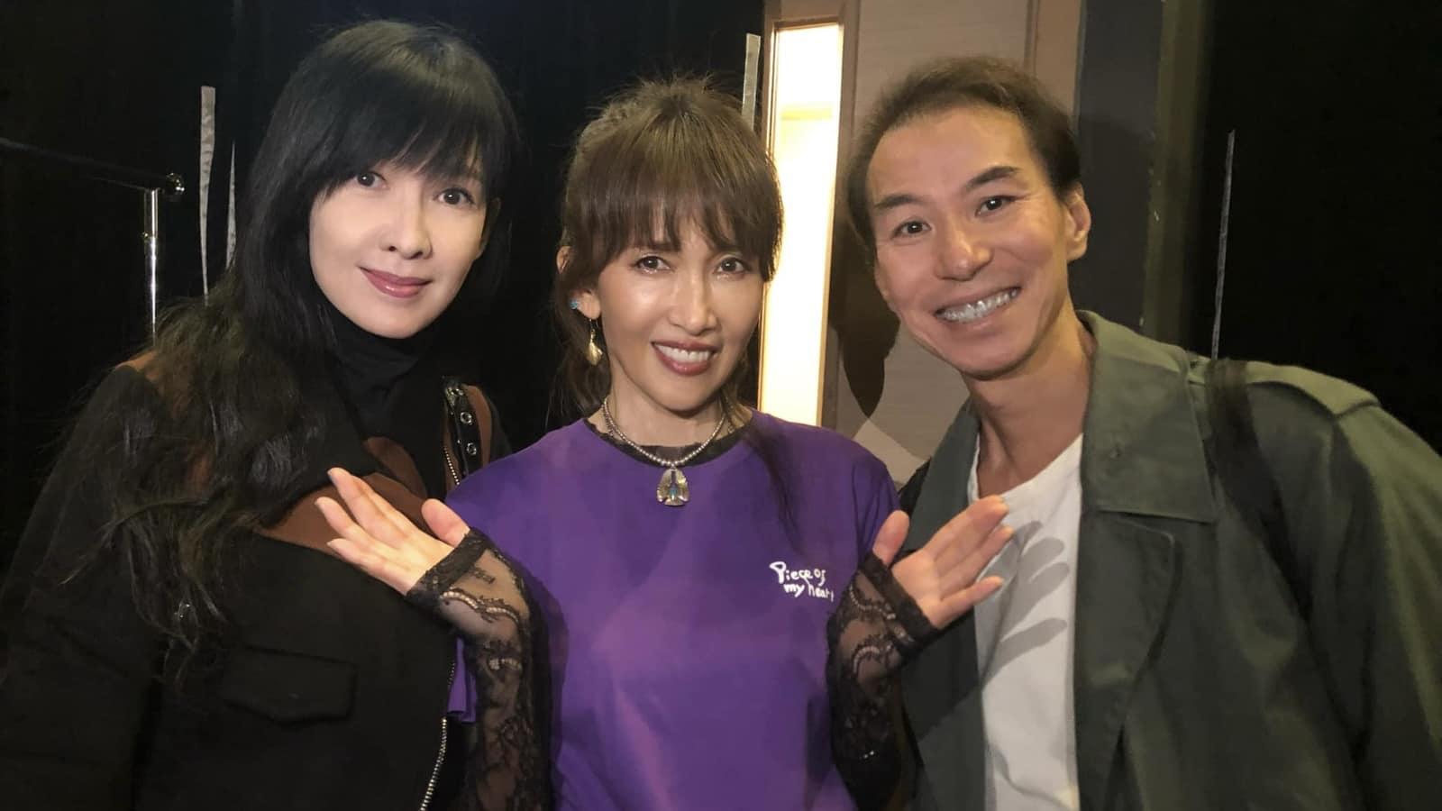 工藤靜香個唱獲周慧敏捧場 召喚陳小芝鄭家輝後台同框