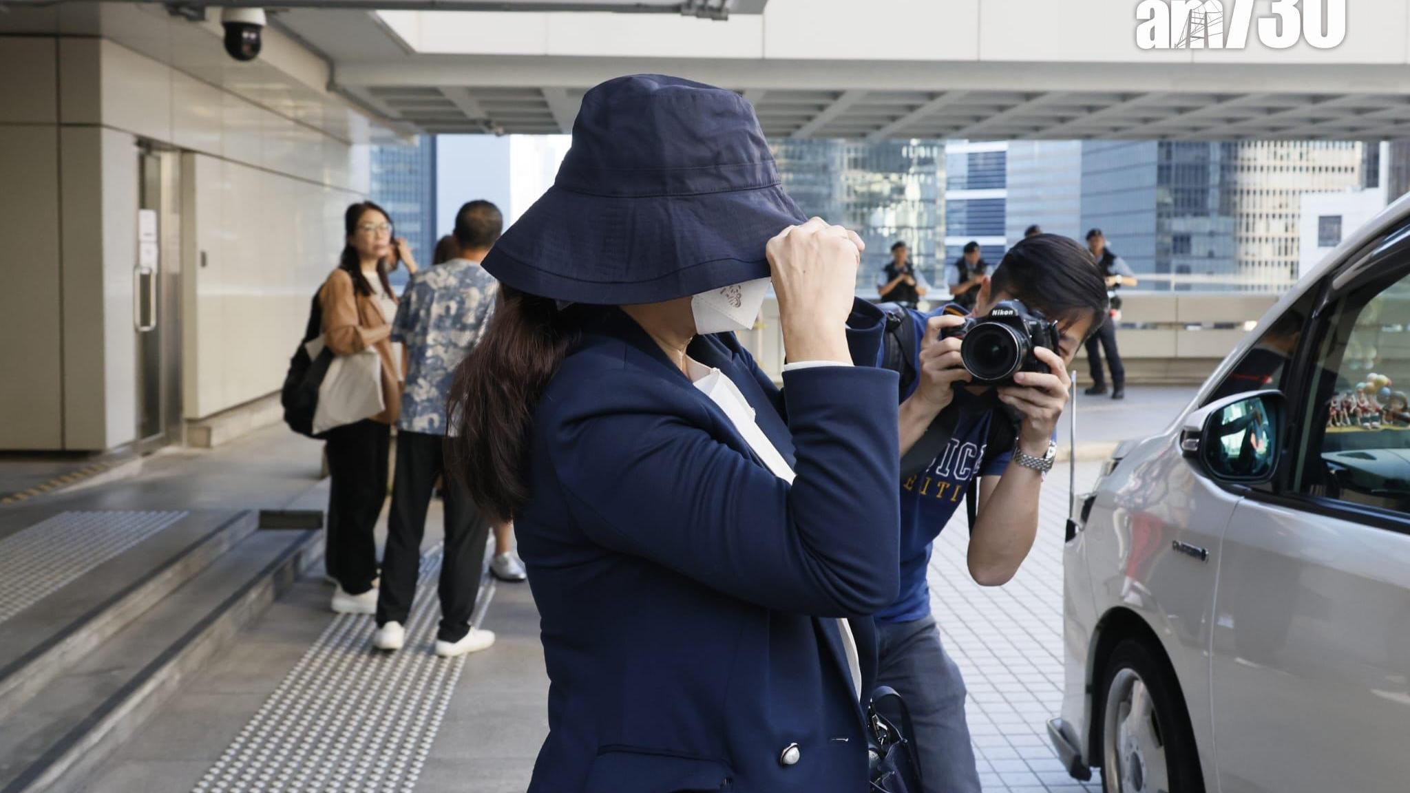 西貢龍尾村涉非禮及謀殺智障女案，圖為女被告吳馬如賡。(資料圖片/林俊源攝)