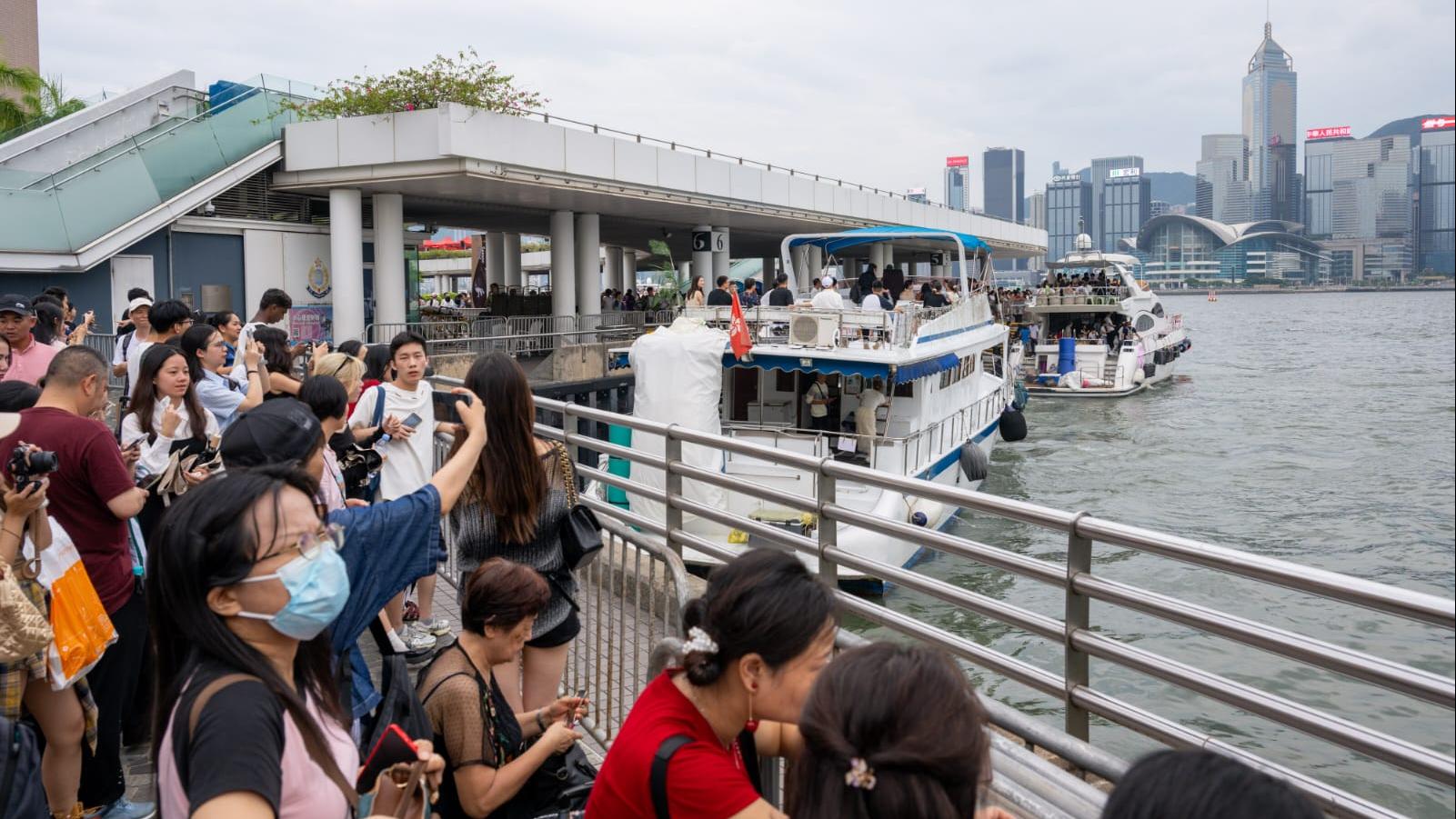 十一黃金周有122萬內地旅客訪港。(資料圖片)