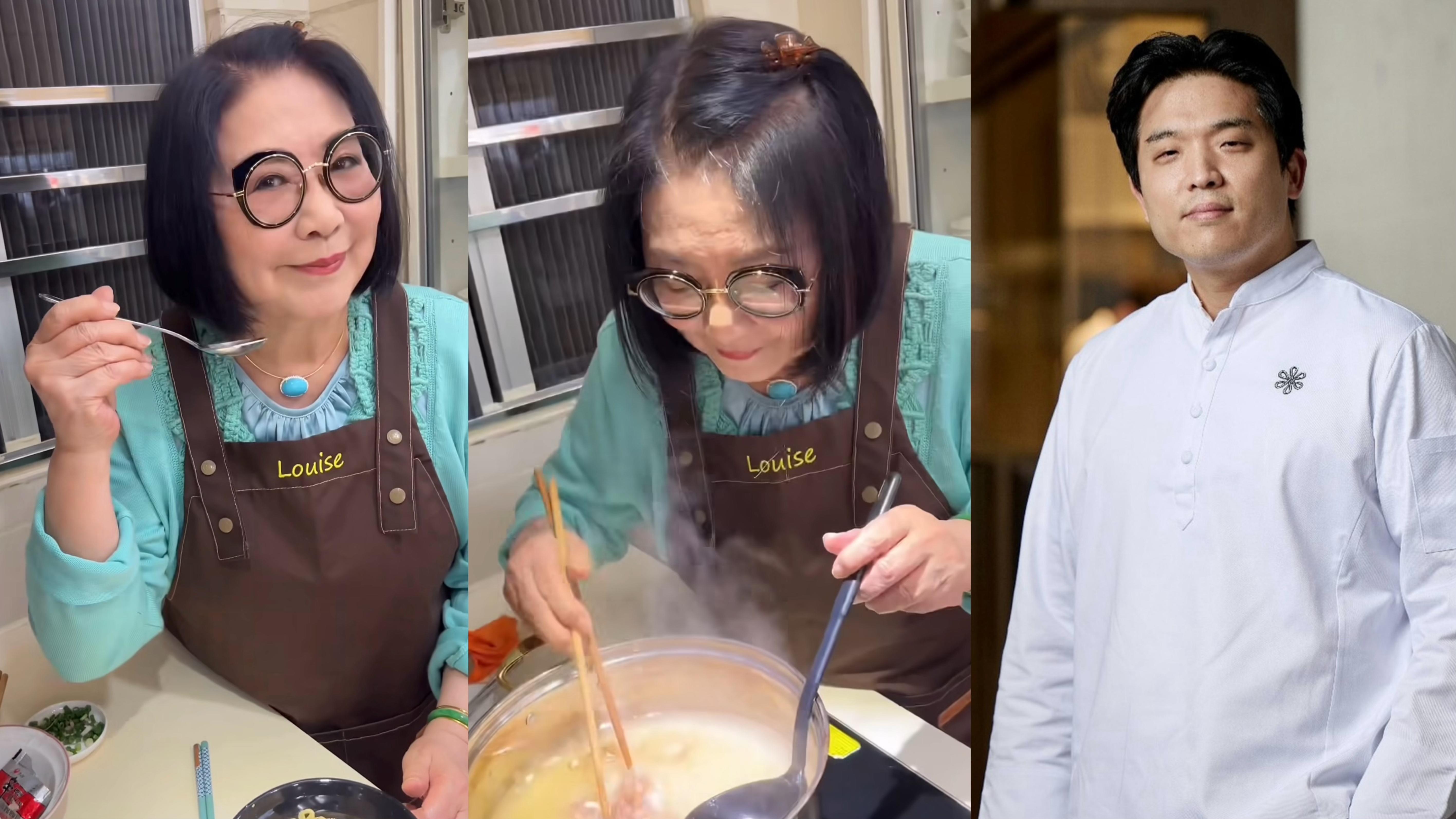 黑白大廚 ｜米芝蓮主廚安成宰爆紅 李司棋跟煮大蒜湯拉麵 ：正到飲埋啲湯