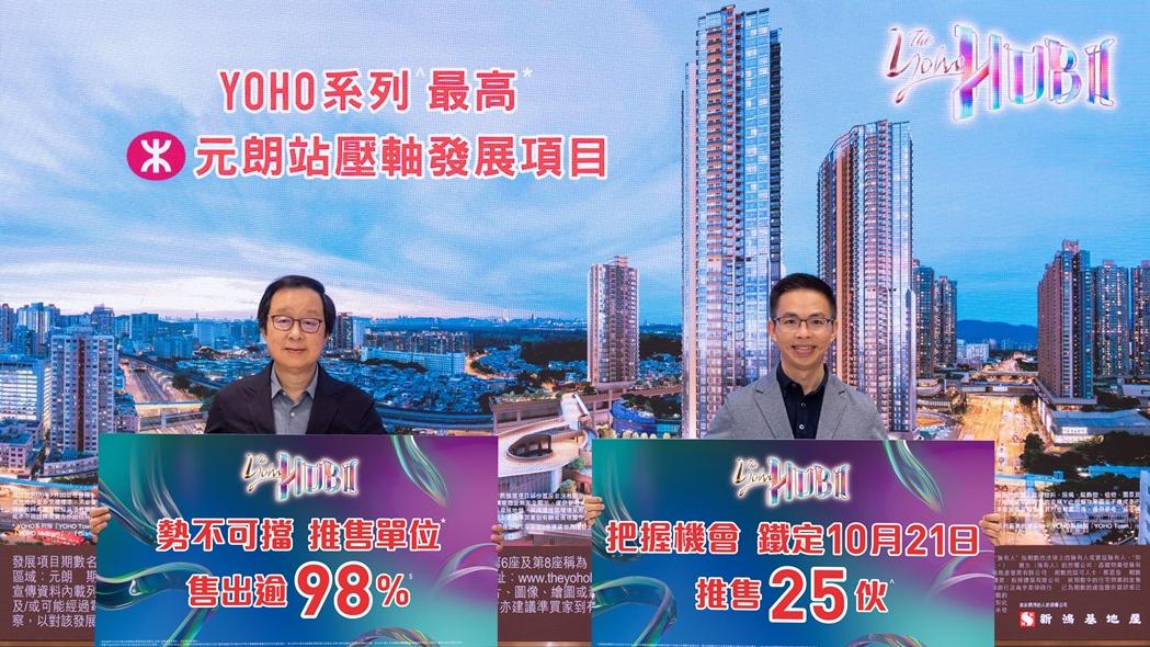 The YOHO Hub II下周一推售25伙第6座單位 折實價715萬入場｜元朗新盤