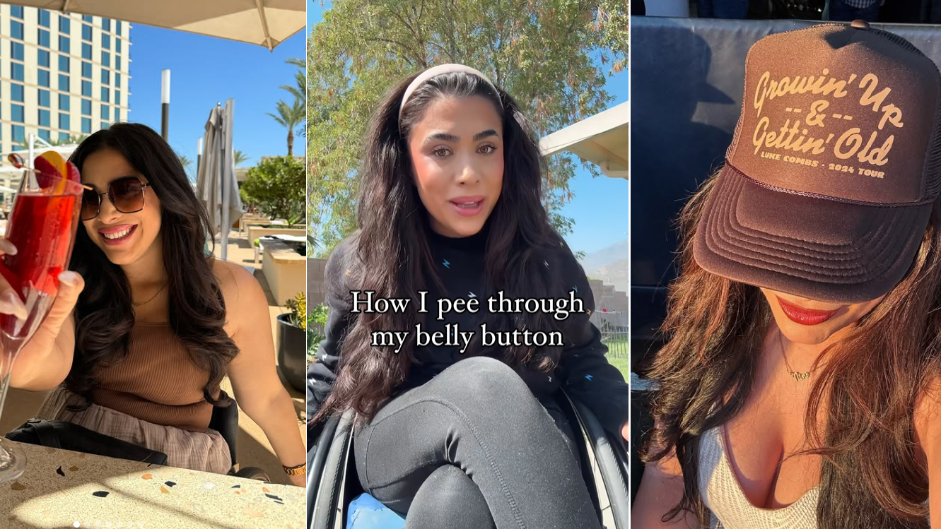 女網紅示範「用肚臍小便」流淚代表急尿？網民感動激讚(有片)｜網上熱話