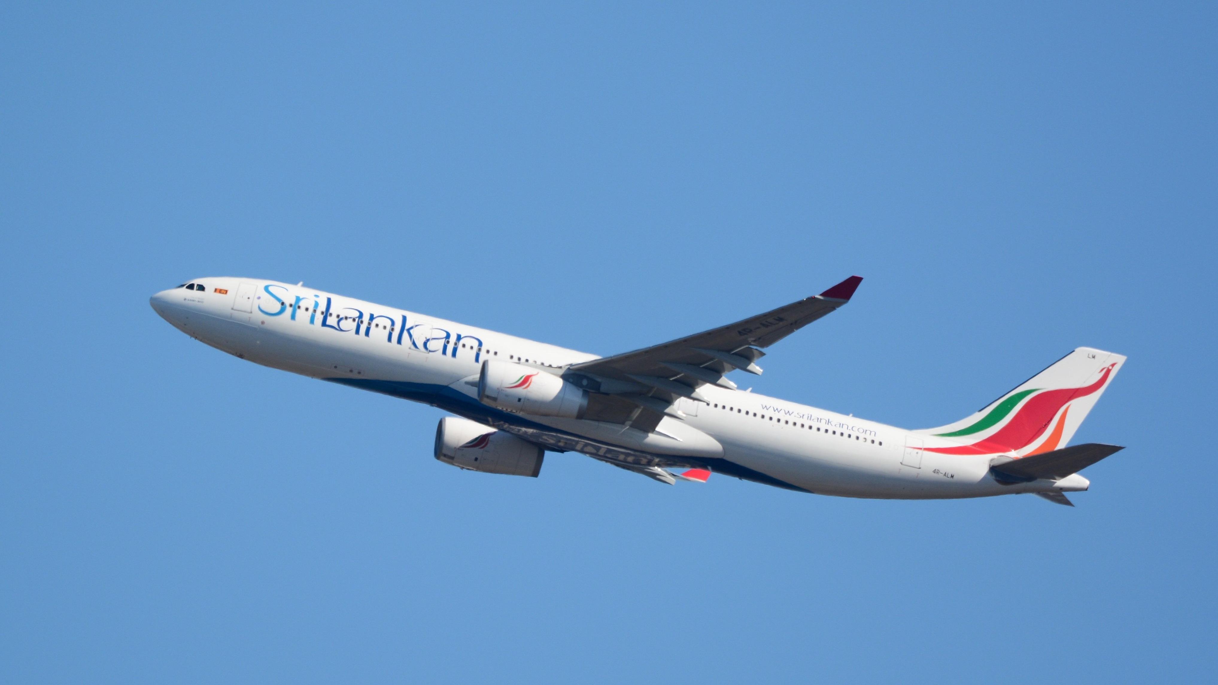 斯里蘭卡航空客機。(互聯網)