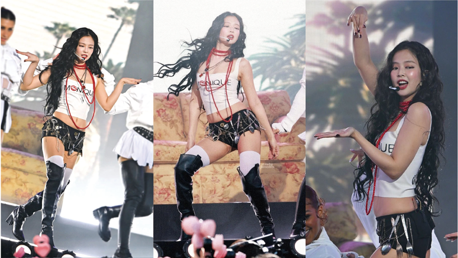 Jennie上《Jimmy Kimmel Show》跳唱《Mantra》 韓美兩地掀起熱烈反響