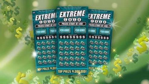 美國Extreme Cash刮刮樂。(互聯網)
