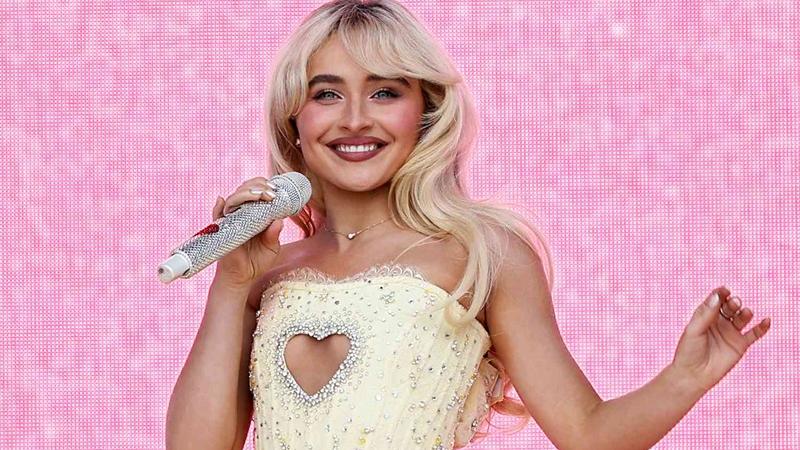 Sabrina Carpenter穿Victoria’s Secret復古裙登《時代》雜誌