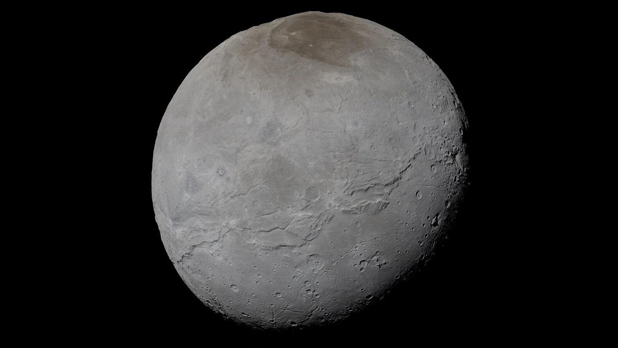 冥王星最大衛星「冥衛一」。(互聯網)