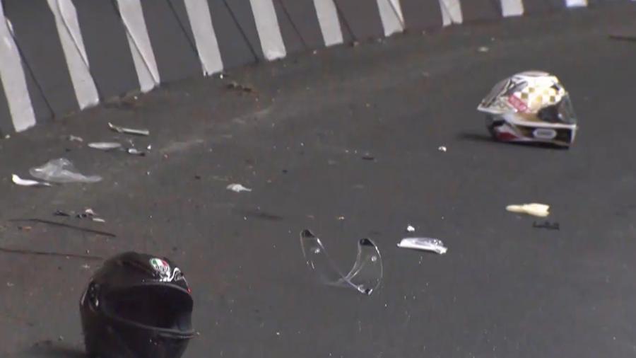 連翔道18歲鐵騎士持國際駕照自炒昏迷，女乘客送院後回復清醒。(有線新聞截圖)