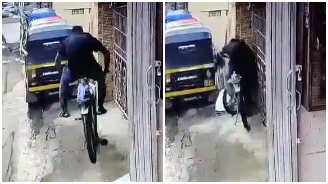 16歲少年踩單車衝斜坡，直撼牆角慘死。(X)